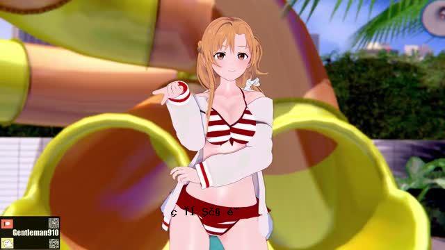 KKSMMD巧克力奶油 Asuna Asuna Asuna Asuna Kinoki Yuuki SAO