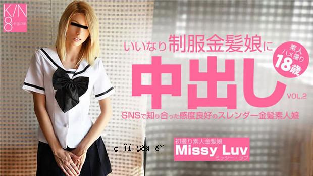 HEYZO 3201 中出穿着制服的顺从金发女郎 在SNS VOL2上认识的敏感细长金发女郎 Missy Luv – Missy Love