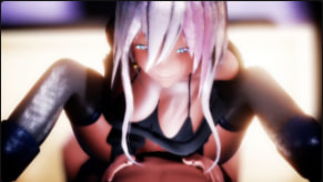 FutanariBB 酱的形象 EX 尊重舞蹈年底部